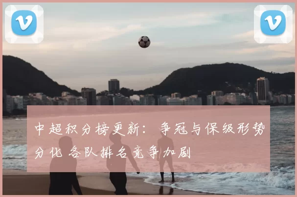 中超积分榜更新：争冠与保级形势分化 各队排名竞争加剧